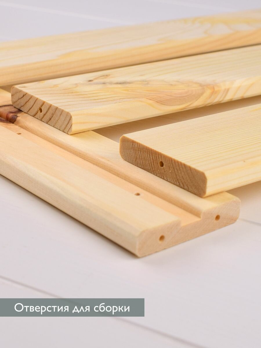 Стеллаж деревянный для хранения - фотография № 5