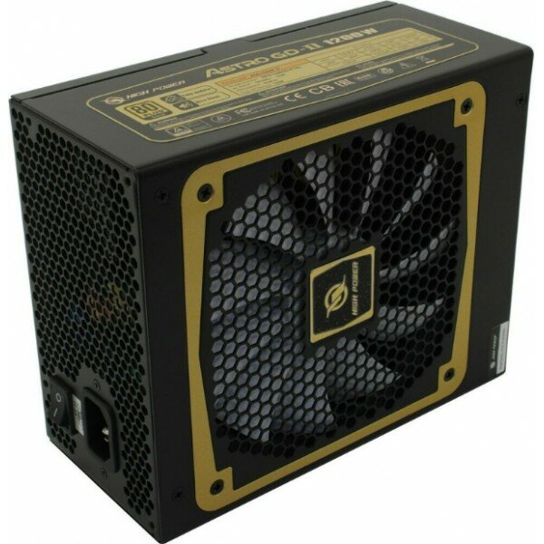 Блок питания PSU High Power AstroGOLD-II AGD-1200F II, 1200W, ATX 2.4, APFC, Cabel Managment, 140mm fan, 80+ Gold