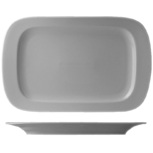 фото Блюдо «Прага» прямоугольное;фарфор;,H=35,L=360,B=230мм;белый, G. Benedikt Karlovy Vary, QGY -