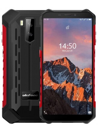 Мобильный телефон Ulefone Armor X5 Pro 4/64 ГБ, красный