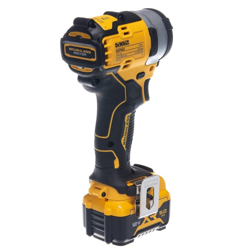 Гайковерт аккумуляторный DeWalt DCF903P1G (1 акк, з/у) - фотография № 3