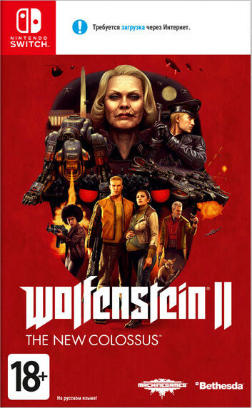  Wolfenstein 2: The New Colossus (Nintendo Switch) /