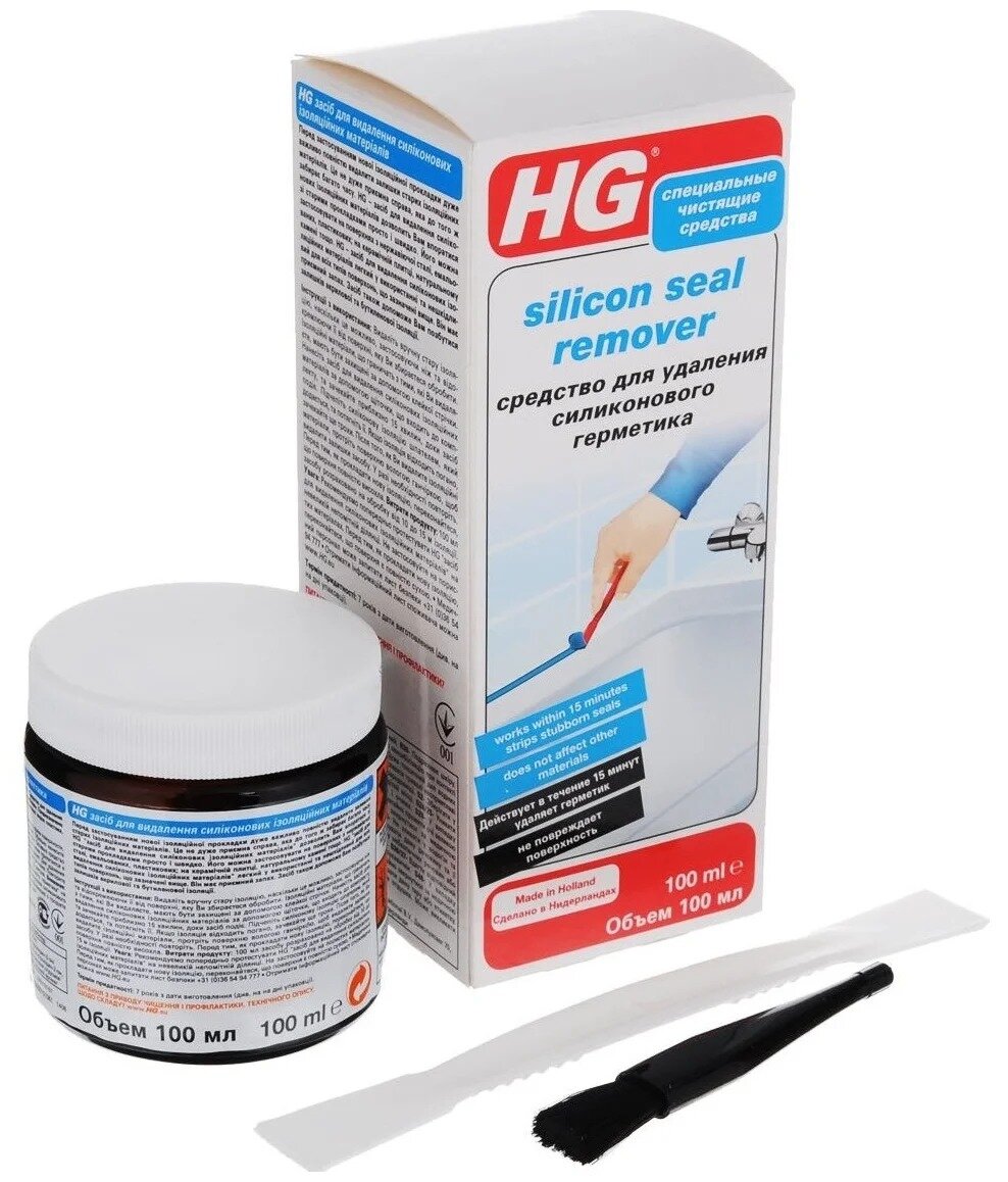 Средство для удаления силиконового герметика Hg Silicon Seal Remover 100 мл