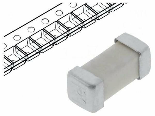 Предохранитель SIBA 158000.1,25, Предохранитель GSMB 1,25A T 125V 2,6x6,1mm, 1шт - фотография № 1