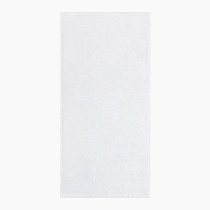 Полотенце махровое Экономь и Я "Олени" 30*60 см, цв.белый, 70% хл., 30% бамбук, 340 г/м2 - фотография № 2