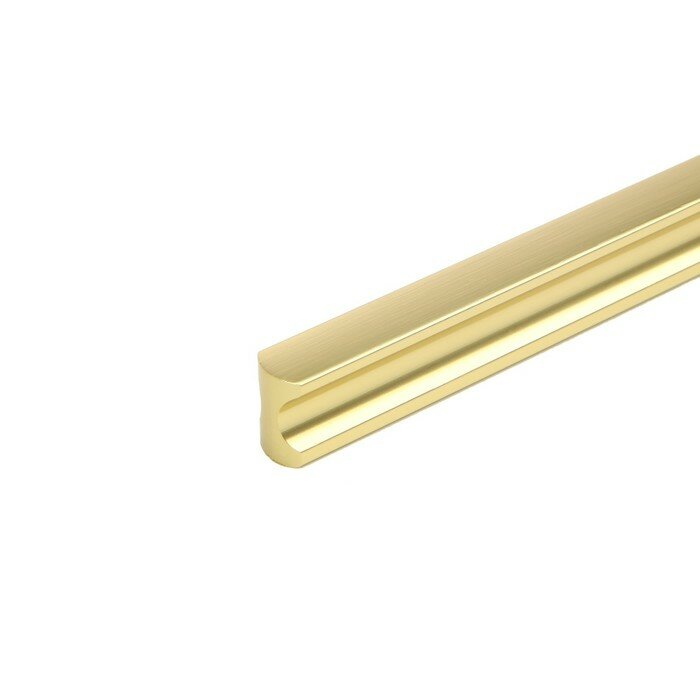 Ручка скоба CAPPIO RSC103, алюминий, м/о 160, цвет сатиновое золото - фотография № 2