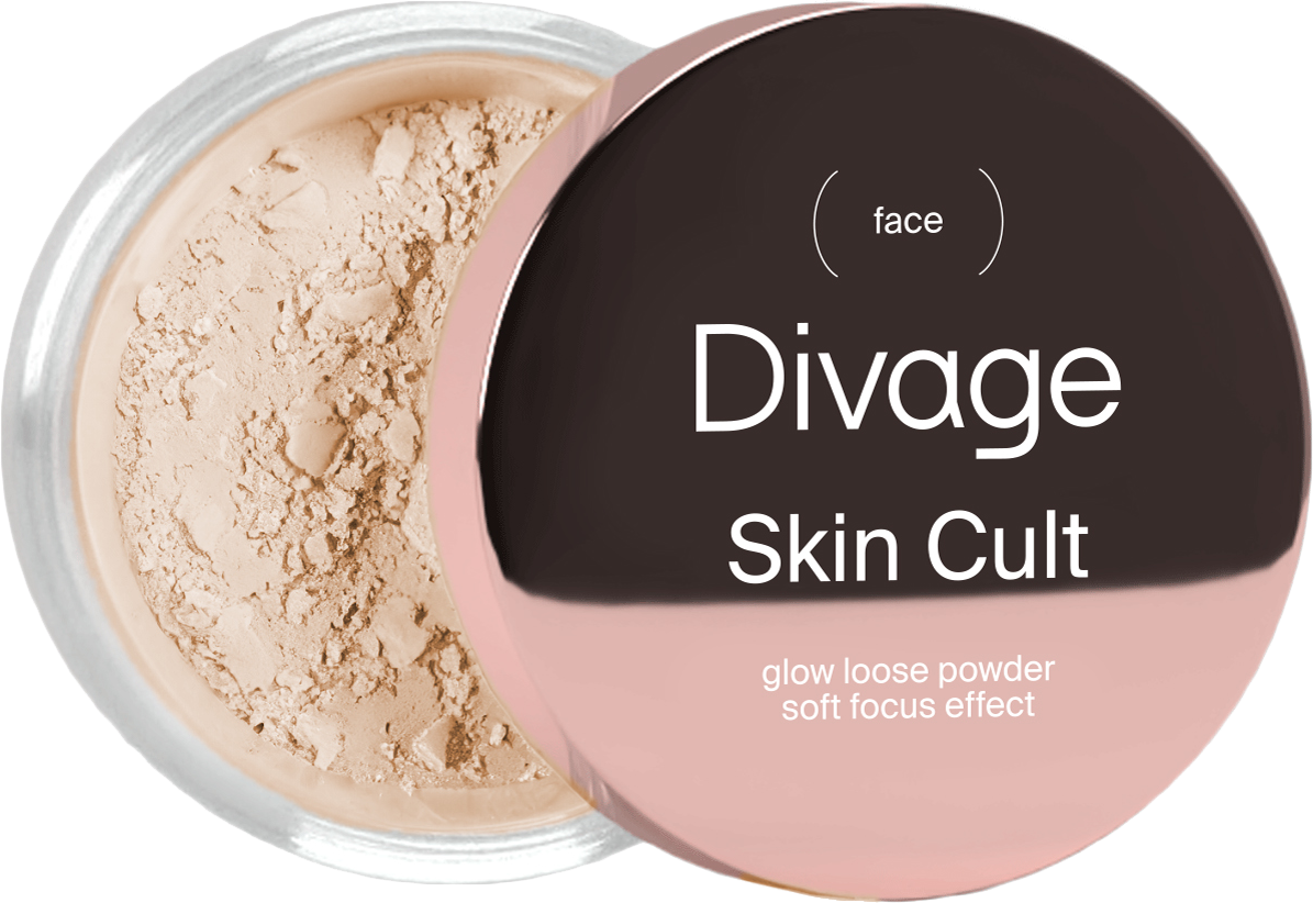 Пудра для лица Divage Skin Cult Glow Loose Powder рассыпчатая