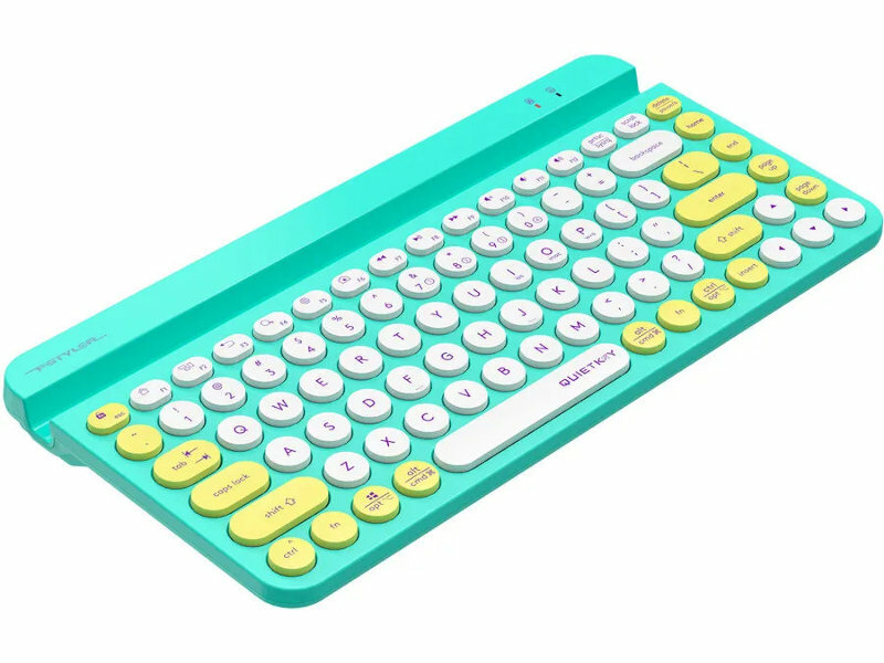 Беспроводная клавиатура A4Tech Fstyler FBK30 зеленый