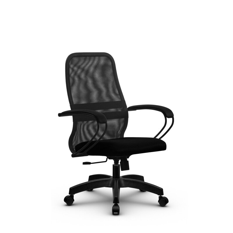Кресло офисное Метта SU-C-8/подл.100/осн.001 (Темно-серый) - фотография № 1