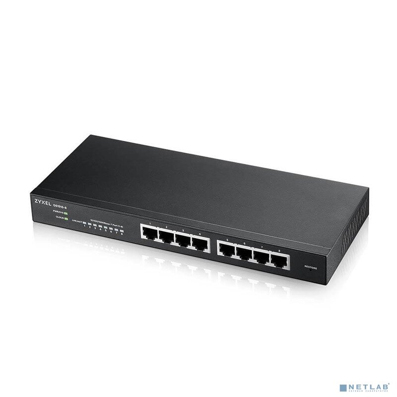 ZYXEL Сетевое оборудование ZYXEL GS1915-8-EU0101F 8G Коммутатор управляемый