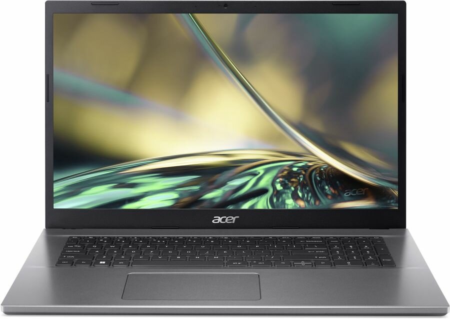 Ноутбук Acer Aspire 5 A517-53-51E9, 17.3", IPS, Intel Core i5 1235U 1.3ГГц, 10-ядерный, 8ГБ DDR4, 512ГБ SSD, Intel Iris Xe graphics , Eshell, серый NX.K62ER.002