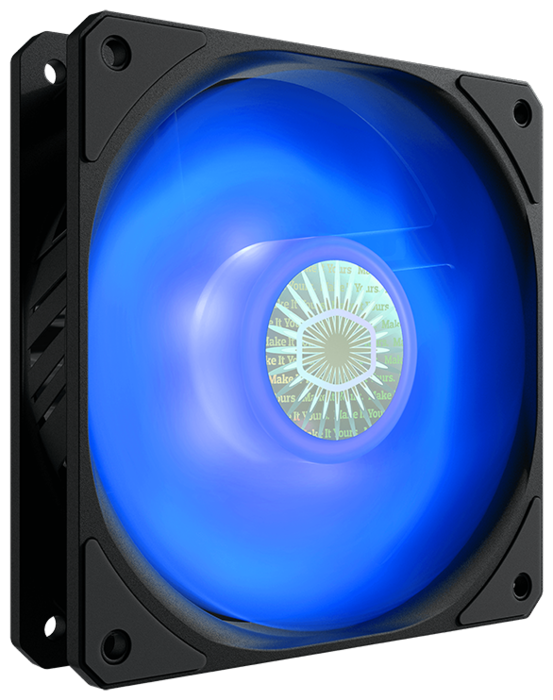 Вентилятор Cooler Master Вентилятор Cooler Master SickleFlow 120 Blue LED Fan B2DN-18NPB-R1 d120мм, 650-1800об./мин., подсветка (питание от мат.платы) (ret)