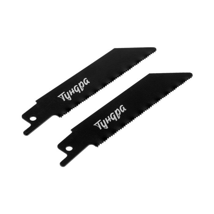 фото Полотна по металлу для сабельной пилы тундра, Bimetal, 75/100 х 1.4 мм, 2 шт.