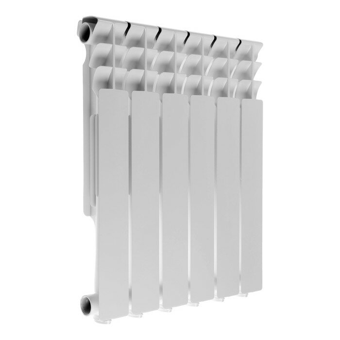 Радиатор алюминиевый Ogint Plus AL, 500 х 78 мм, 6 секций, 738 Вт