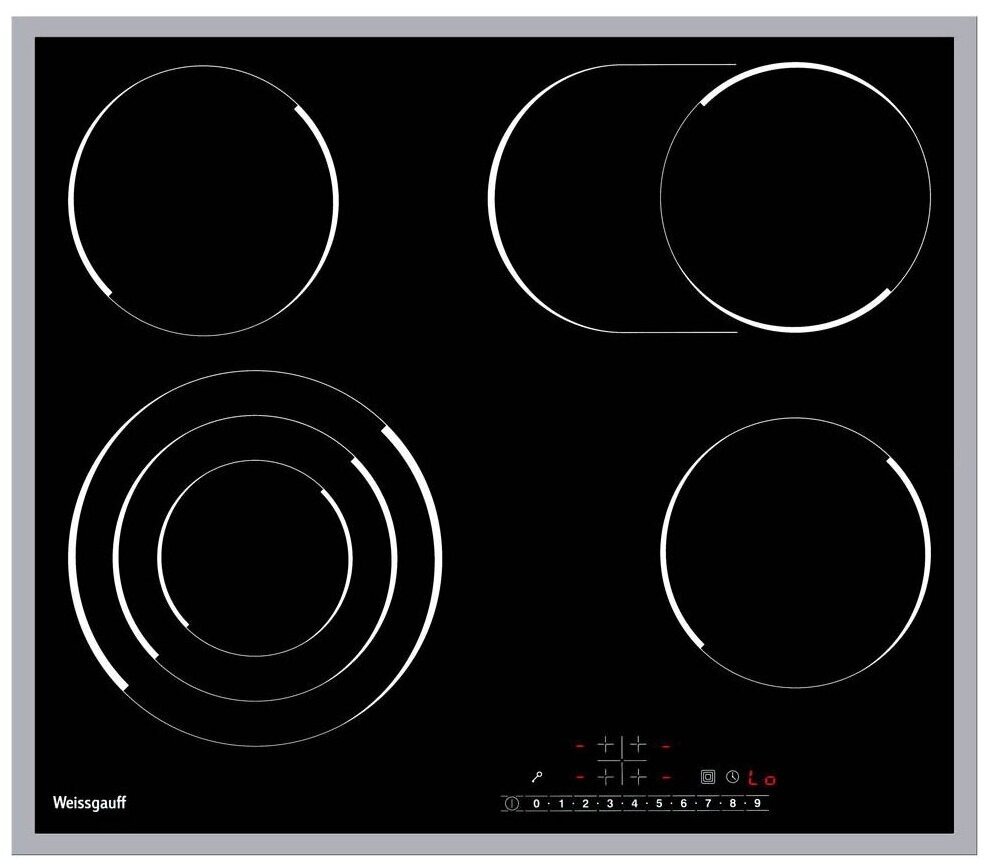Варочная панель WEISSGAUFF HV 643 BSX черный