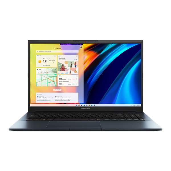 ASUS Ноутбук ASUS VivoBook 15 M6500QC-L1123 AMD R7 5800H/16Gb/1Tb SSD/15.6" FHD OLED(1920X1080)144HZ/RTX 3050 4Gb/WiFi6/BT/FP/Backlit KB/No OS/1.9Kg/QUIET BLUE