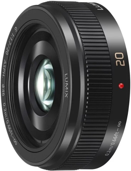 Объектив Panasonic 20mm f/1.7 II Aspherical черный (