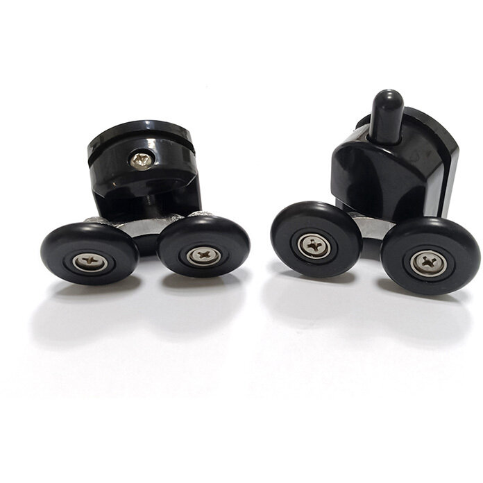 Душевой уголок ABBER Schwarzer Diamant AG30130BH-S90B-S90B черный - фото №3