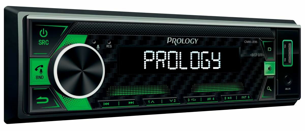 Автомагнитола Prology CMX-235 1DIN 4x55Вт v4.2 ПДУ (PRCMX235)