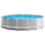 INTEX Бассейн каркасный PRISM FRAME POOL 366 х 122 см (фил.насос, лестница) 26718FR - изображение