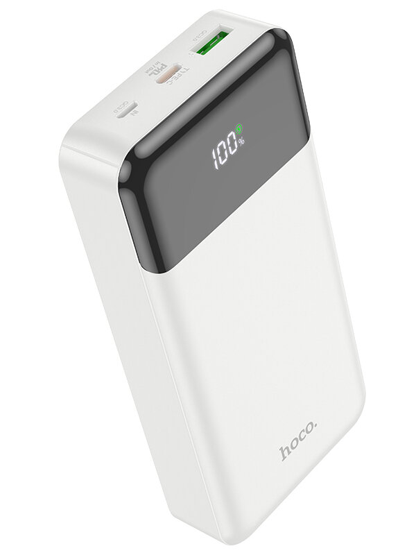Портативный аккумулятор Hoco J102A Cool Figure 20000mAh PD20W белый