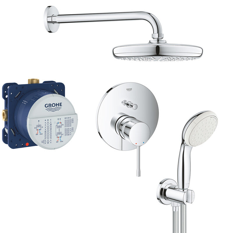 Душевая система встраиваемая со смесителем Grohe Essence New 2405826411 (119599)