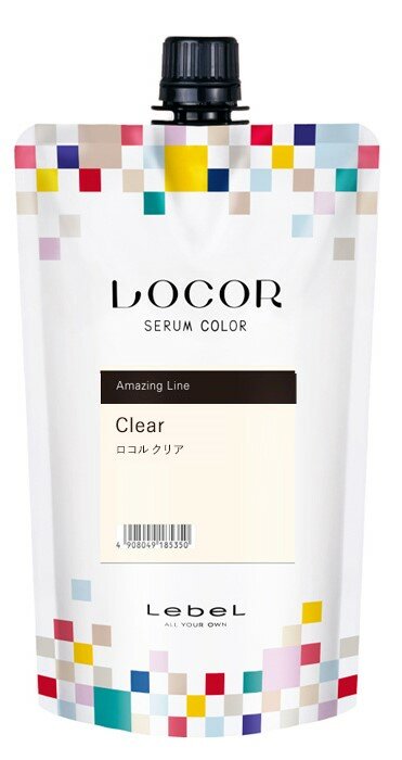 Краска для волос тонирующая Lebel Professional Locor Serum Color Clear 300 г