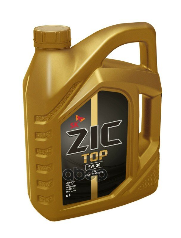 Синтетическое моторное масло ZIC TOP LS 5W-30