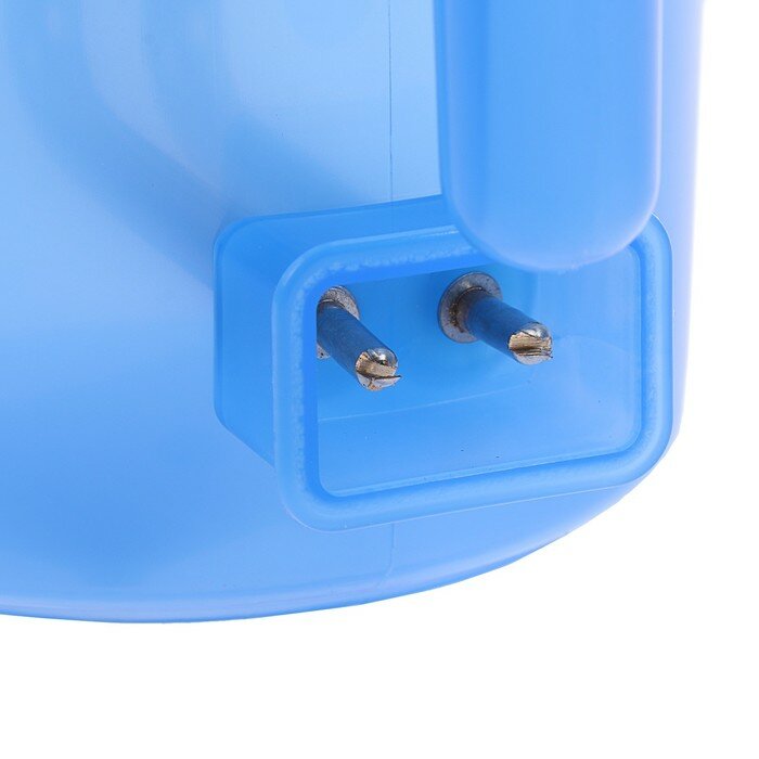 Чайник электрический "Капелька", пластик, 0.5 л, 600 Вт, синий - фотография № 3