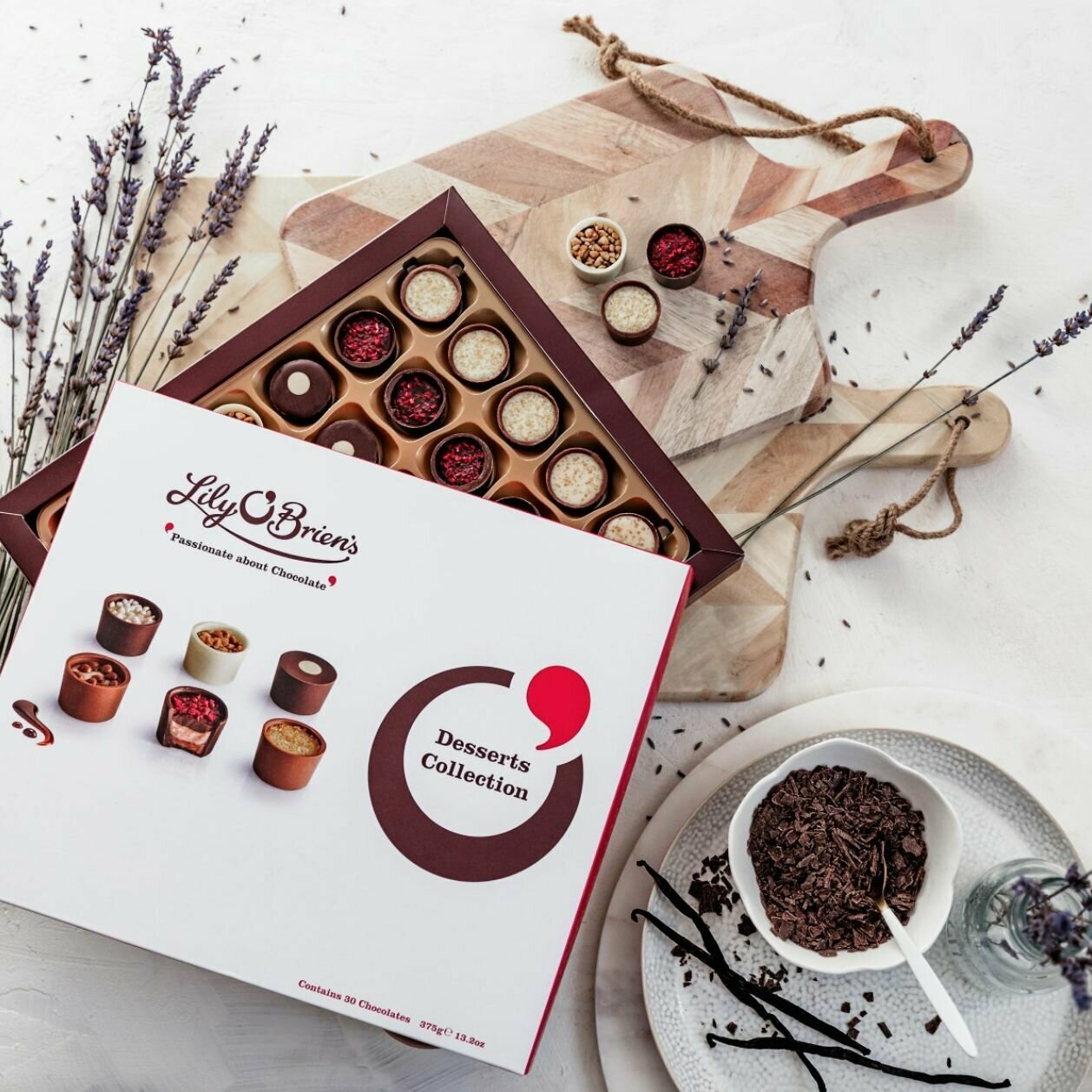 Набор шоколадных десертов Lily O'Brien's, 30 конфет - фотография № 2