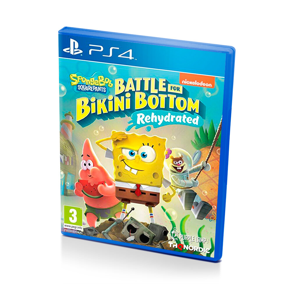 SpongeBob SquarePants Battle For Bikini Bottom - Rehydrated (PS4/PS5) русские субтитры