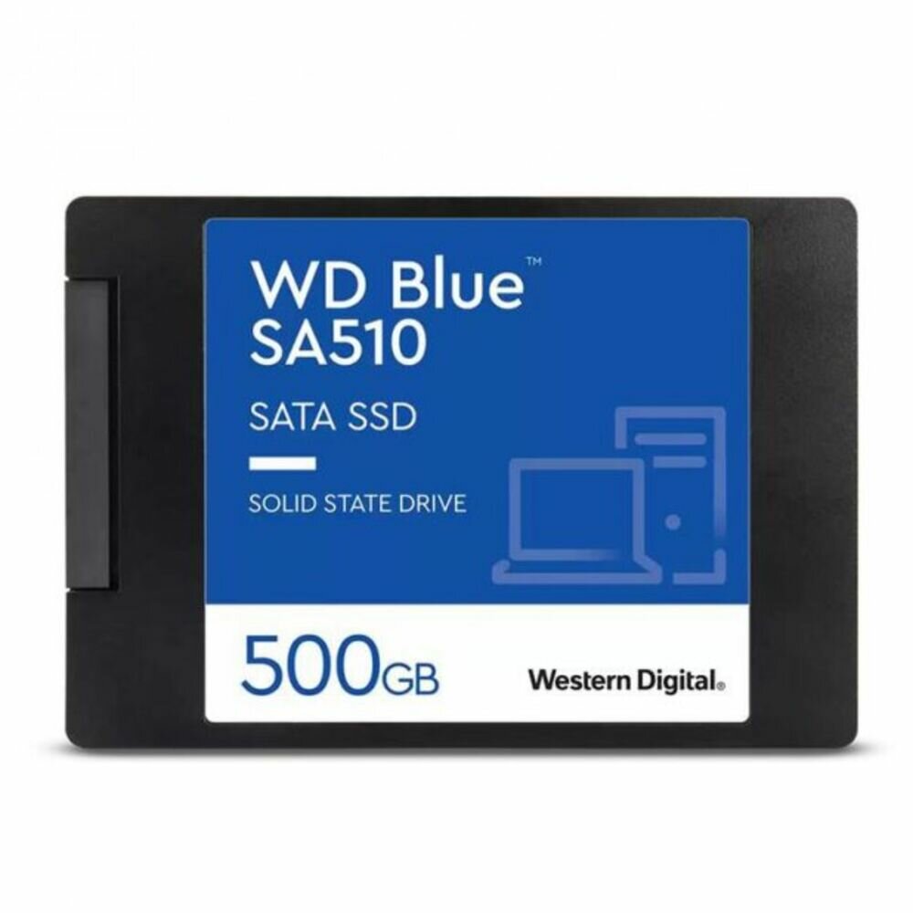 Твердотельный накопитель Western Digital WD Blue SA510 SATA 500 ГБ SATA WDS500G3B0A