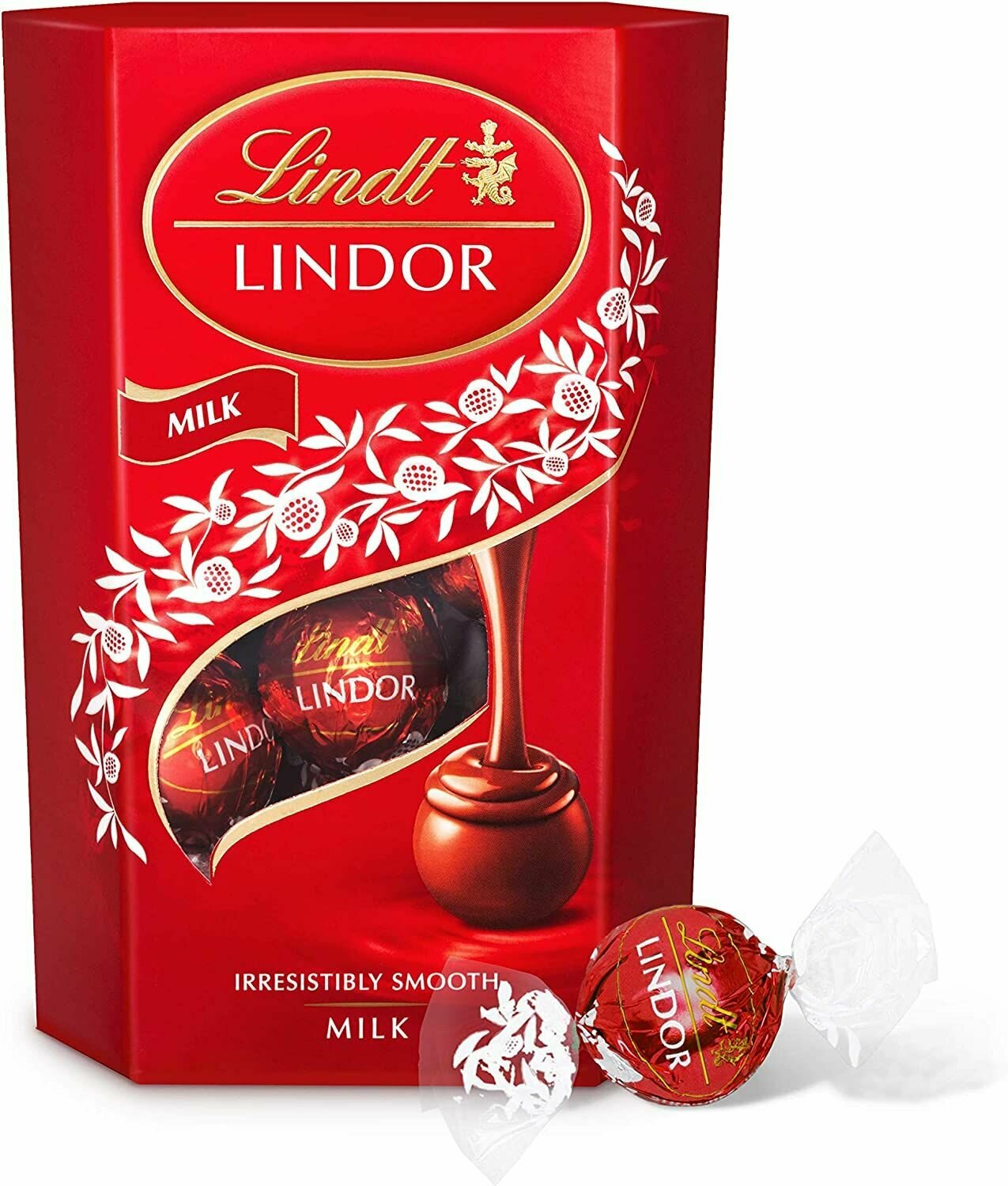 4 коробки трюфелей из молочного шоколада Lindt Lindor 200 г - фотография № 1