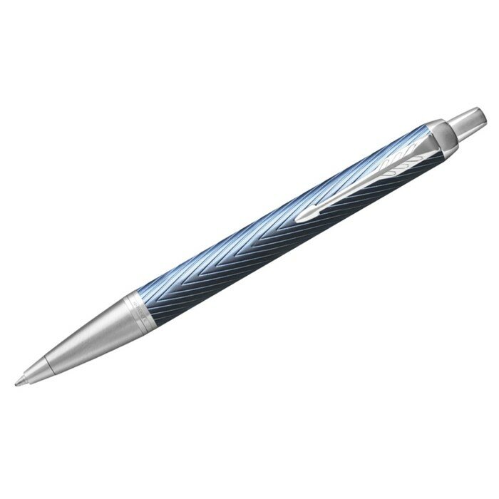 Parker Ручка шариковая Parker Im Premium Blue Grey CT, син, подар/уп 2143645