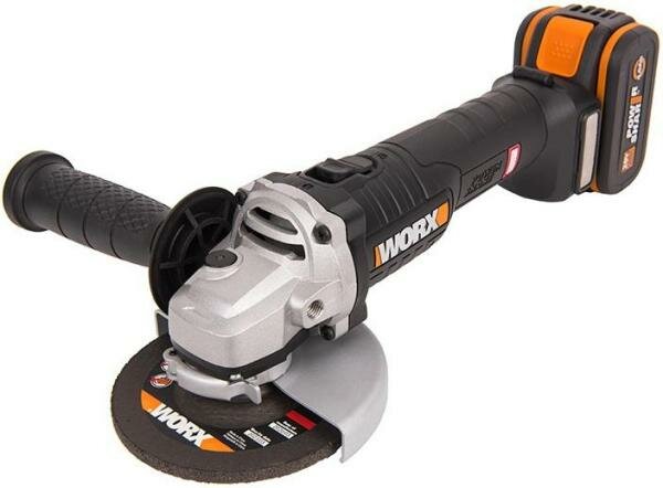 Аккумуляторная УШМ Worx WX812 125 мм