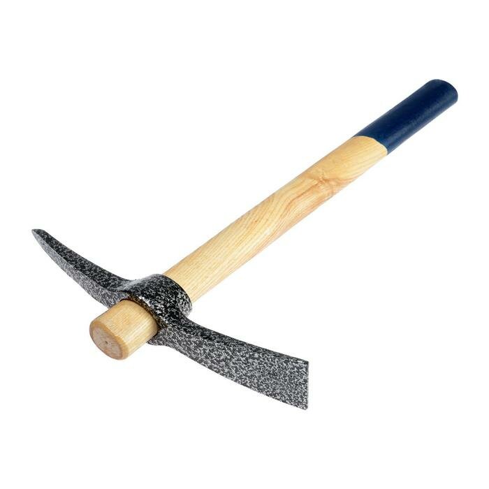 фото Кирка тундра, кованая, деревянная рукоятка 380 мм, 500 г