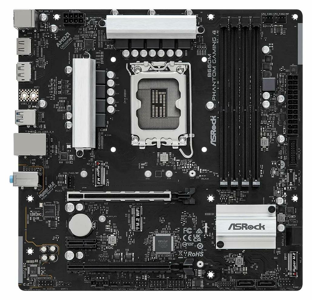 Материнская плата ASRock B660M PHANTOM GAMING