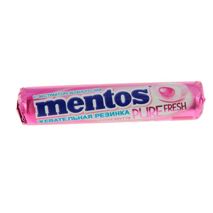 Жевательная резинка Mentos c экстрактом зелёного чая, 16 г