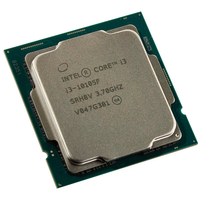 Intel Процессор Intel Core i3-10105F LGA1200, 4 x 3700 МГц, OEM