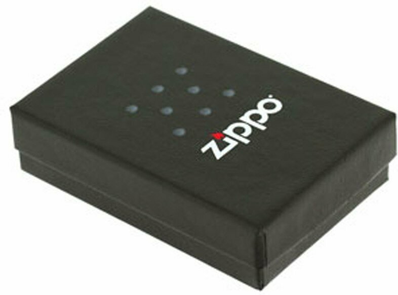 Зажигалка ZIPPO Classic с покрытием Black Crackle™, латунь/сталь, чёрная, матовая, 38x13x57 мм № 362 - фотография № 4