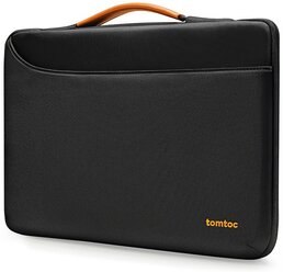 Сумка Tomtoc Defender Laptop Handbag A22 для ноутбуков 15.6" чёрная (Black)