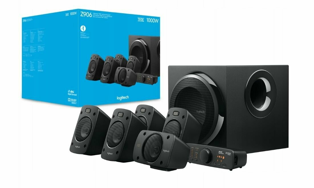 Фронтальные колонки Logitech Z906