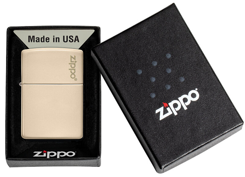 Зажигалка ZIPPO Classic с покрытием Flat Sand арт. 49453ZL - фотография № 4