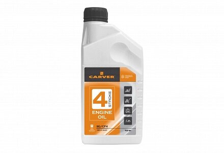 Масло для садовой техники Carver 4 Stroke Engine oil SG/CF4