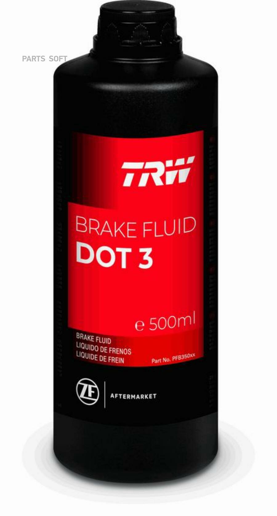 TRW PFB350SE PFB350SE_жидкость тормозная! 0.5L DOT 3\