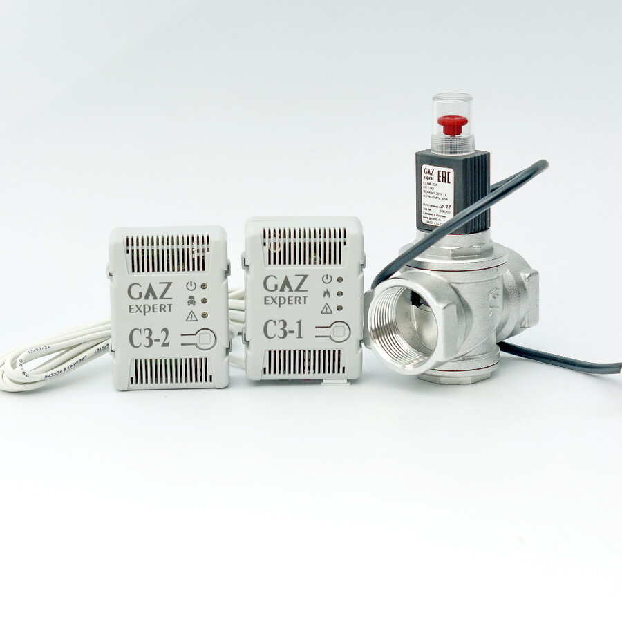«ГазЭксперт» Комплект СЗ-1.1(CH)/СЗ-2.2(CO) с клапаном кзэмг DN32