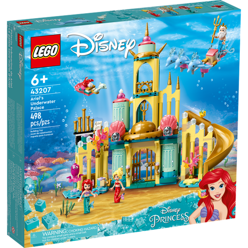 LEGO Disney Princess Подводный дворец Ариэль 43207