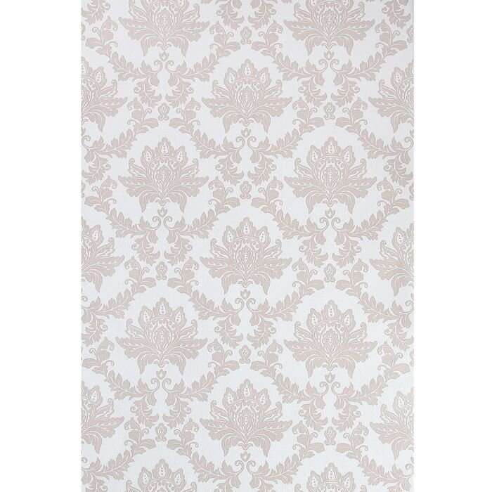 фото Обои бумажные "Каролина", шоколад (0.53 x 10.05 м)