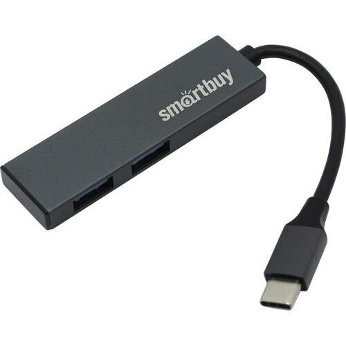 Концентратор USB 3.0 Smartbuy SBHA-460С-G