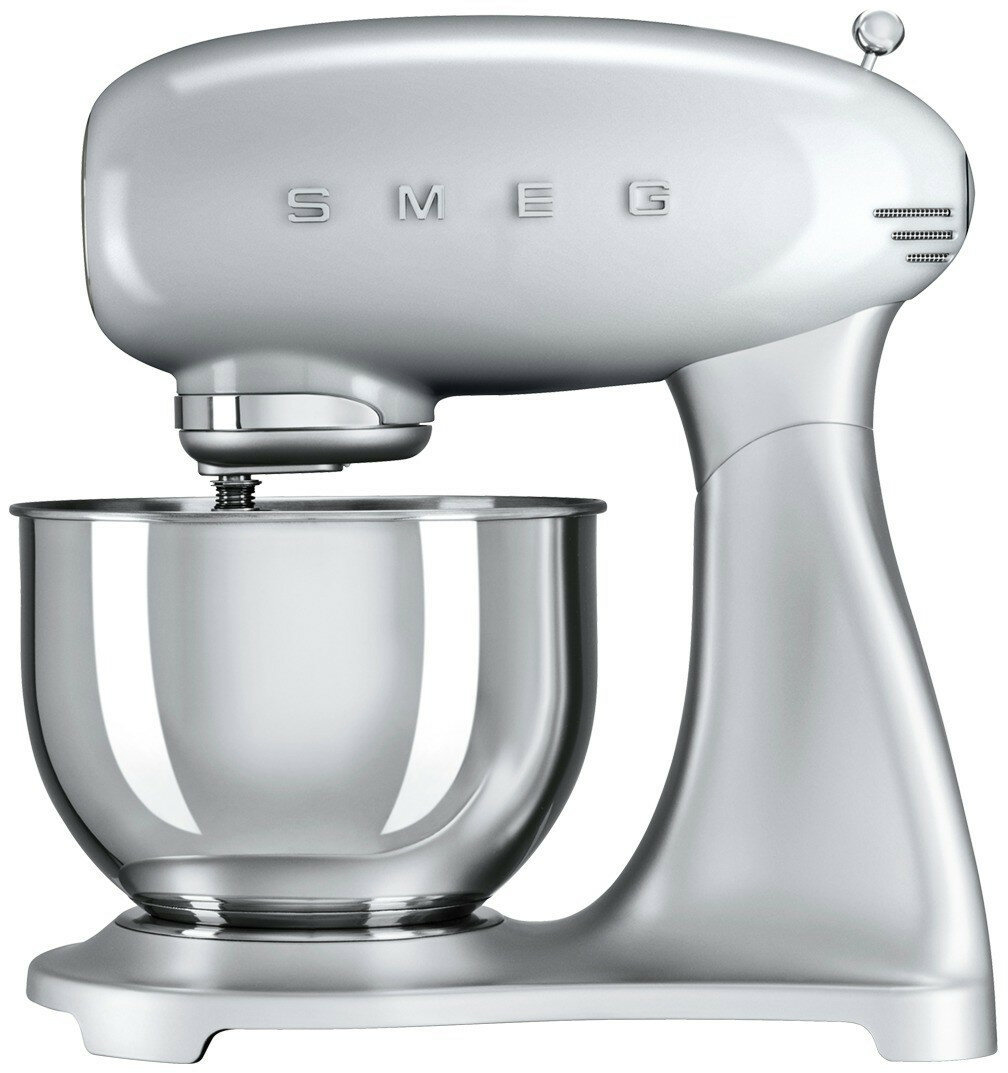 Миксер Smeg SMF02SVEU, серый